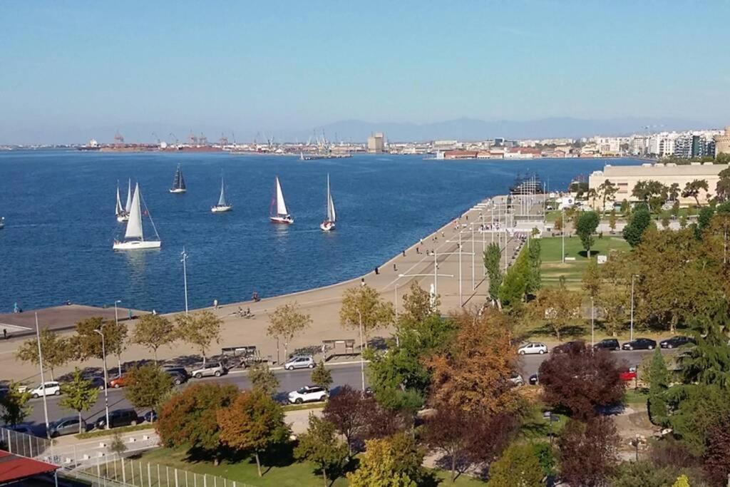 Sea & City Views, Aspa'S Apartment Szaloniki Kültér fotó